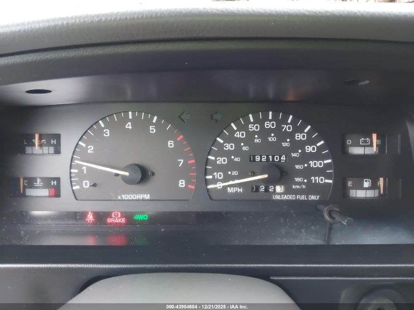 1993 Toyota 4Runner VIN: JT3VN39W5PO116180 Lot: 43984684