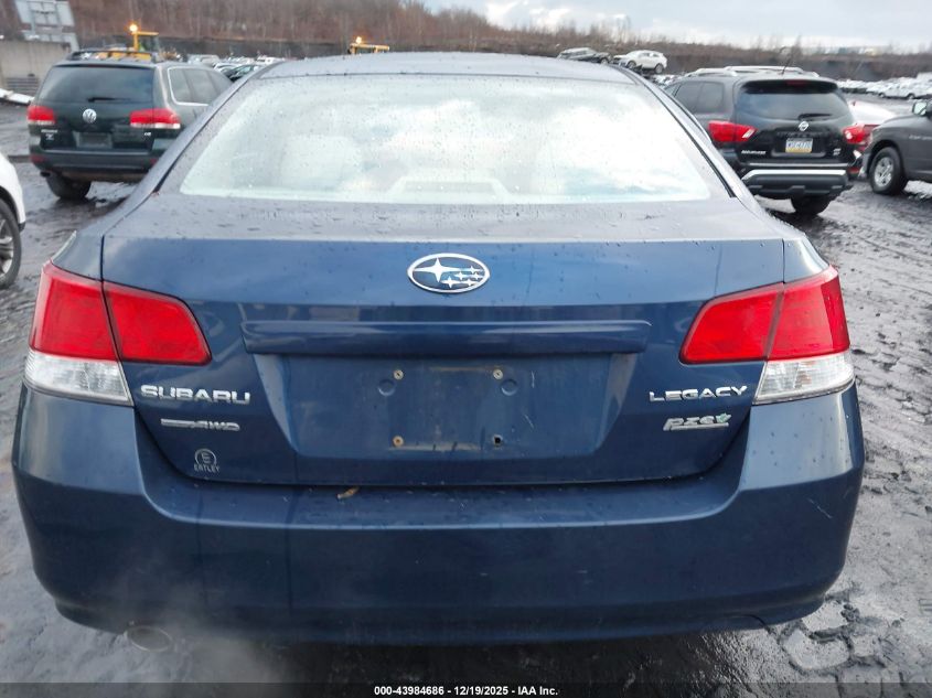 2011 Subaru Legacy 2.5I Premium VIN: 4S3BMBC64B3237617 Lot: 43984686