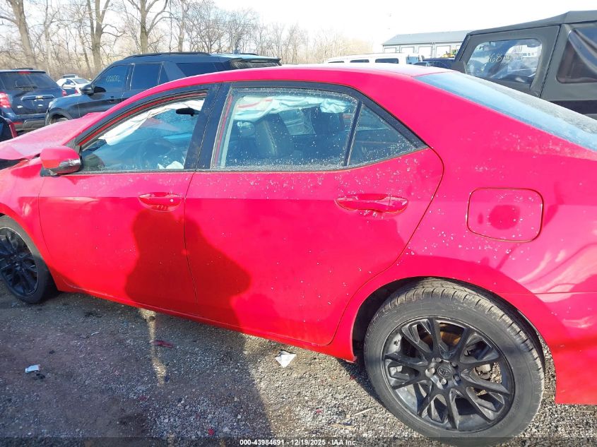 2016 Toyota Corolla S W/Special Edition Pkg VIN: 2T1BURHE6GC607215 Lot: 43984691