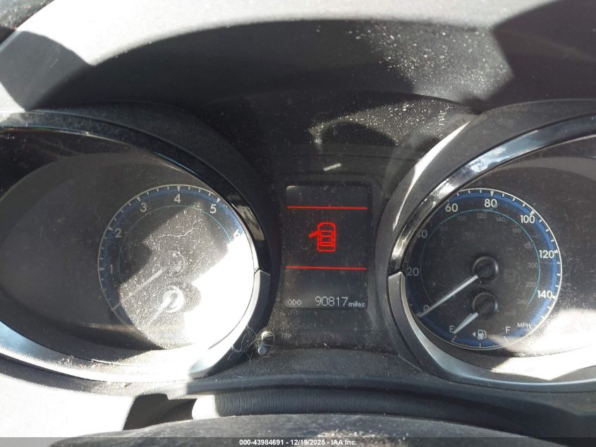 2016 Toyota Corolla S W/Special Edition Pkg VIN: 2T1BURHE6GC607215 Lot: 43984691