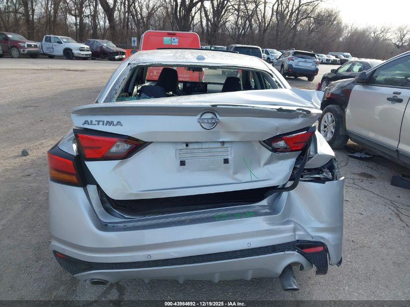 2025 Nissan Altima Sv Fwd VIN: 1N4BL4DV6SN406521 Lot: 43984692