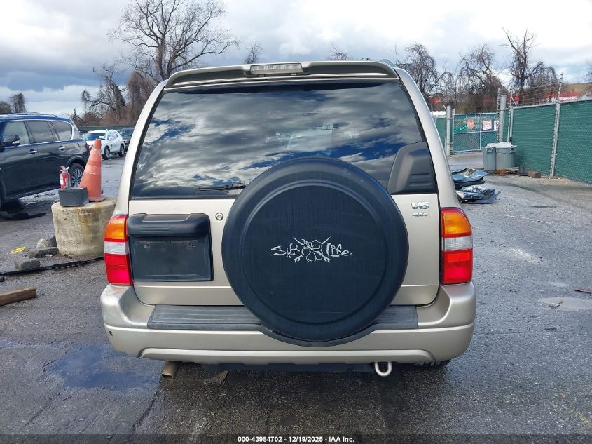 2001 Suzuki Grand Vitara Xl-7 Plus/Standard/Touring VIN: JS3TX92V814111476 Lot: 43984702