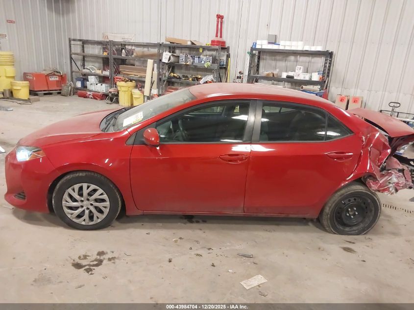 2018 Toyota Corolla Le VIN: 2T1BURHE0JC068890 Lot: 43984704