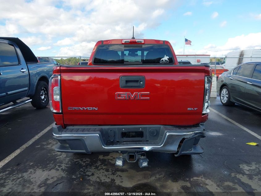 2016 GMC Canyon Slt VIN: 1GTG5DE38G1360549 Lot: 43984707