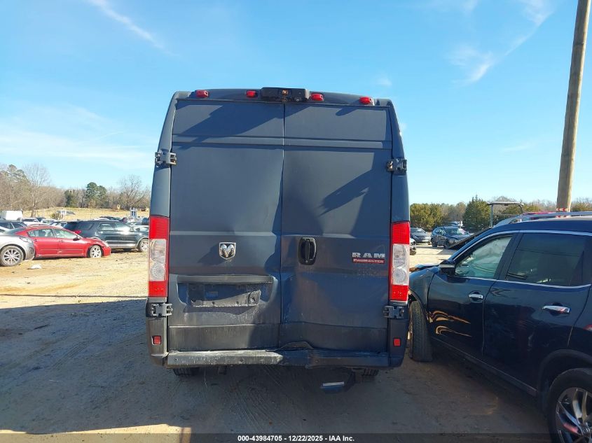 2019 Ram Promaster 3500 Cargo Van High Roof 159 Wb Ext VIN: 3C6URVJG4KE555583 Lot: 43984705