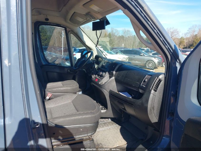 2019 Ram Promaster 3500 Cargo Van High Roof 159 Wb Ext VIN: 3C6URVJG4KE555583 Lot: 43984705