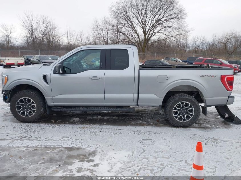 2022 Ford F-150 Xlt VIN: 1FTFX1E80NKD19288 Lot: 43984709