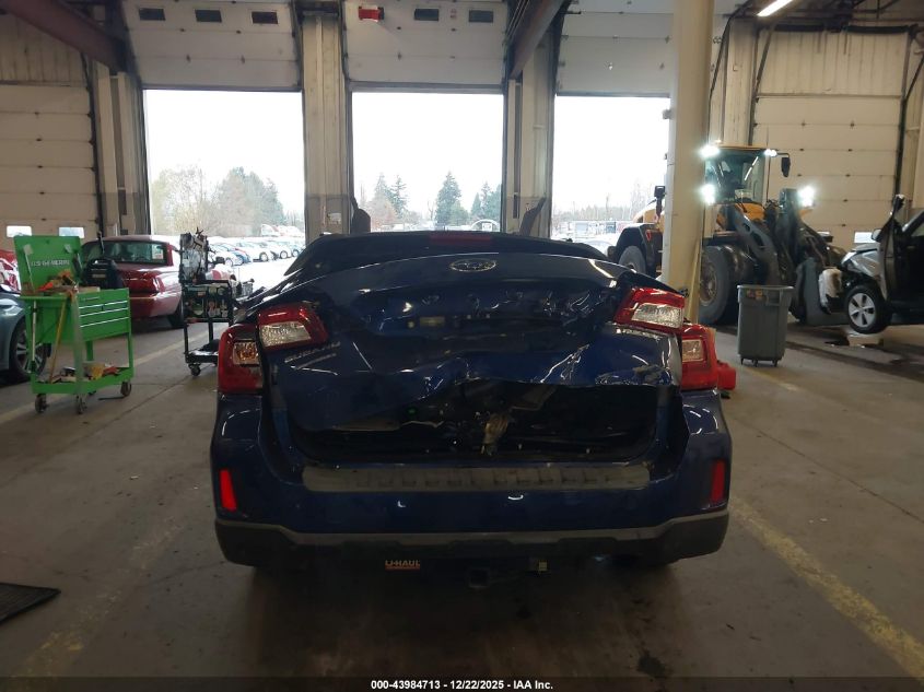 2016 Subaru Outback 2.5I Limited VIN: 4S4BSANC6G3242534 Lot: 43984713