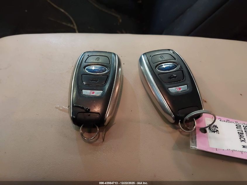 2016 Subaru Outback 2.5I Limited VIN: 4S4BSANC6G3242534 Lot: 43984713