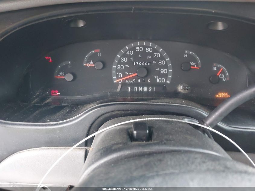 2001 Ford E-350 Super Duty Commercial/Recreational VIN: 1FTSE34LX1HB44108 Lot: 43984720