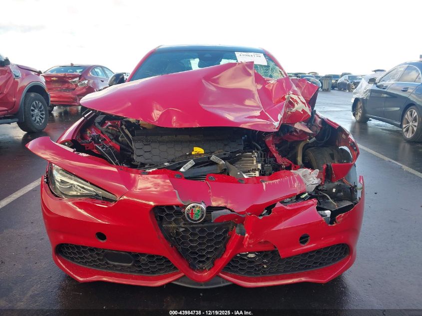 2022 Alfa Romeo Giulia Veloce Awd VIN: ZARFANBN8N7659770 Lot: 43984738