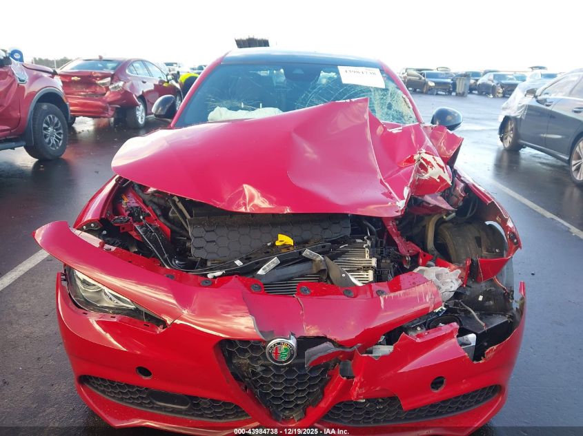 2022 Alfa Romeo Giulia Veloce Awd VIN: ZARFANBN8N7659770 Lot: 43984738