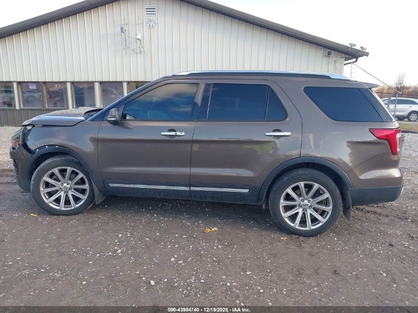 2016 Ford Explorer Limited VIN: 1FM5K8F82GGC90444 Lot: 43984740