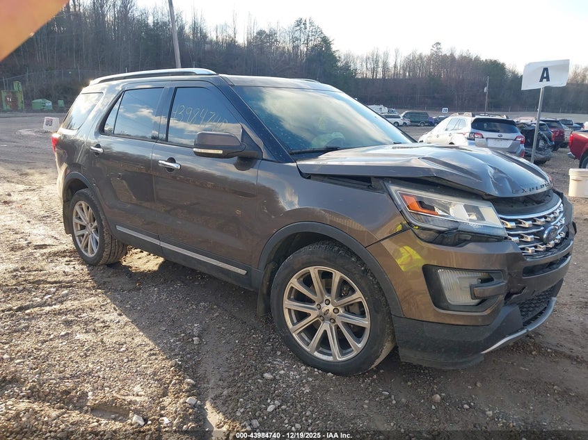 1FM5K8F82GGC90444 2016 Ford Explorer Limited auction photo 1