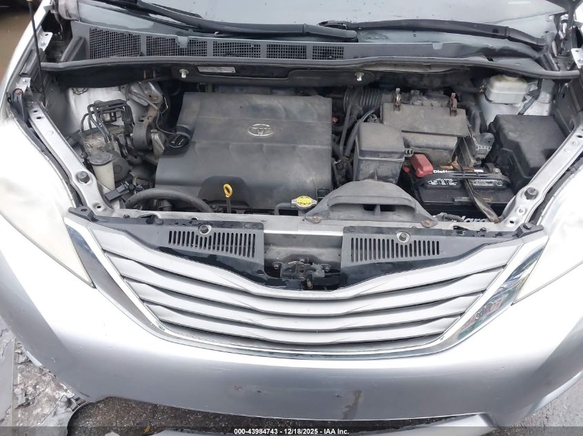 2012 Toyota Sienna Xle V6 8 Passenger VIN: 5TDYK3DCXCS178972 Lot: 43984743