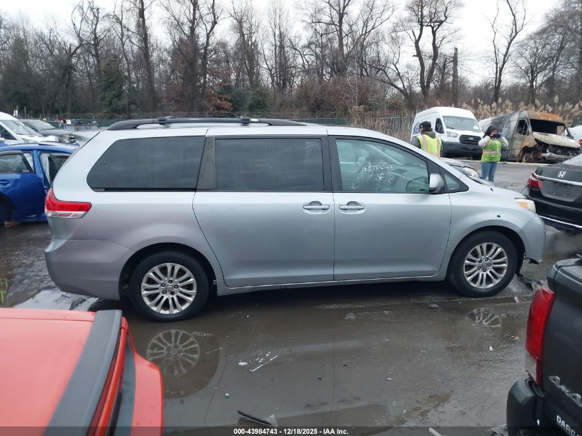 2012 Toyota Sienna Xle V6 8 Passenger VIN: 5TDYK3DCXCS178972 Lot: 43984743