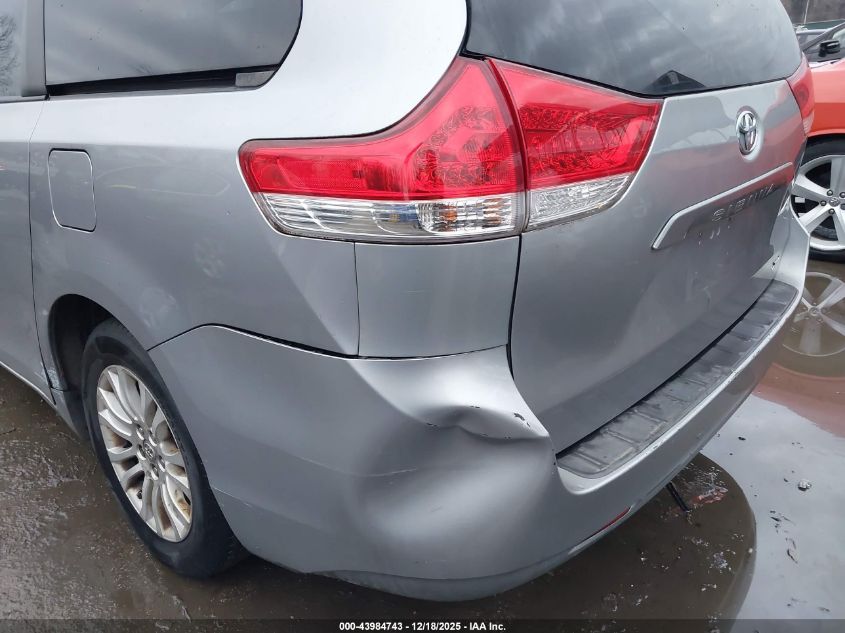 2012 Toyota Sienna Xle V6 8 Passenger VIN: 5TDYK3DCXCS178972 Lot: 43984743
