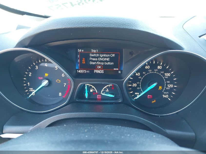 2017 Ford Escape Titanium VIN: 1FMCU0J98HUA93249 Lot: 43984757