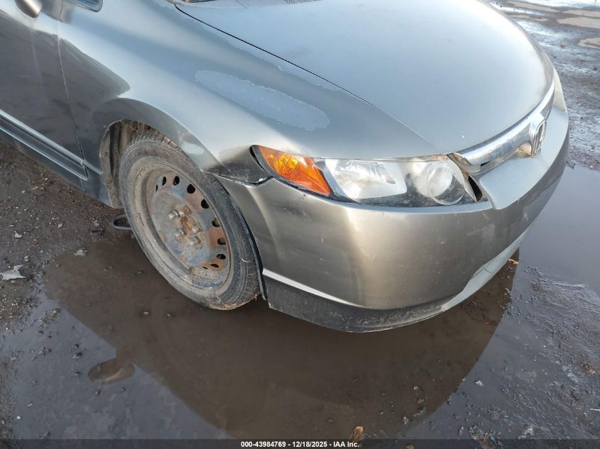 2006 Honda Civic Lx VIN: 1HGFA16586L079572 Lot: 43984769