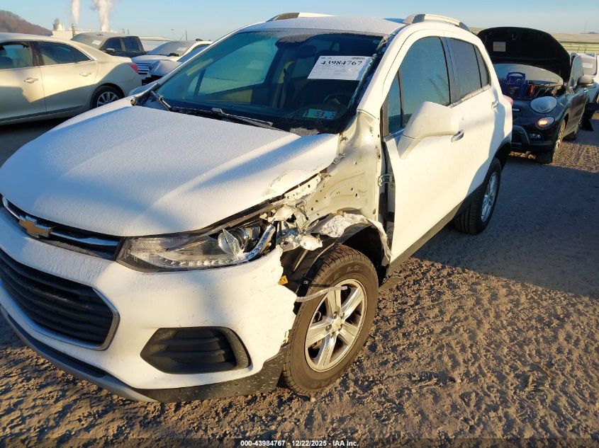 2019 Chevrolet Trax Lt VIN: KL7CJPSB4KB773804 Lot: 43984767