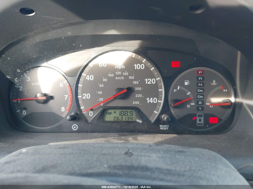 2002 Honda Accord 2.3 Se VIN: 1HGCG32282A002862 Lot: 43984771