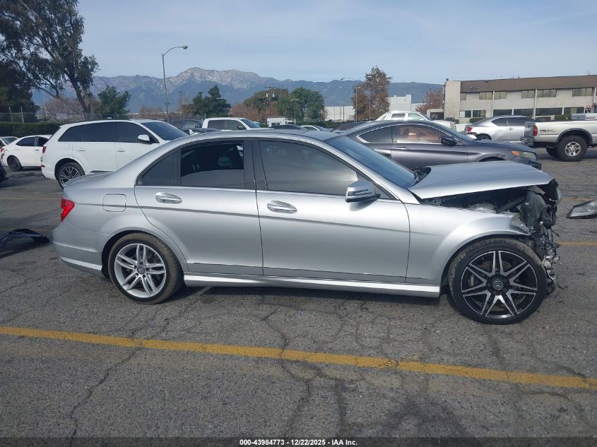 2014 Mercedes-Benz C-Class C 250 Sport VIN: WDDGF4HB8EG255235 Lot: 43984773