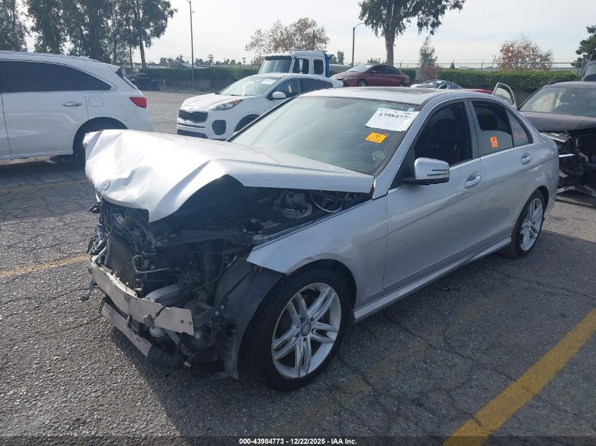 2014 Mercedes-Benz C-Class C 250 Sport VIN: WDDGF4HB8EG255235 Lot: 43984773