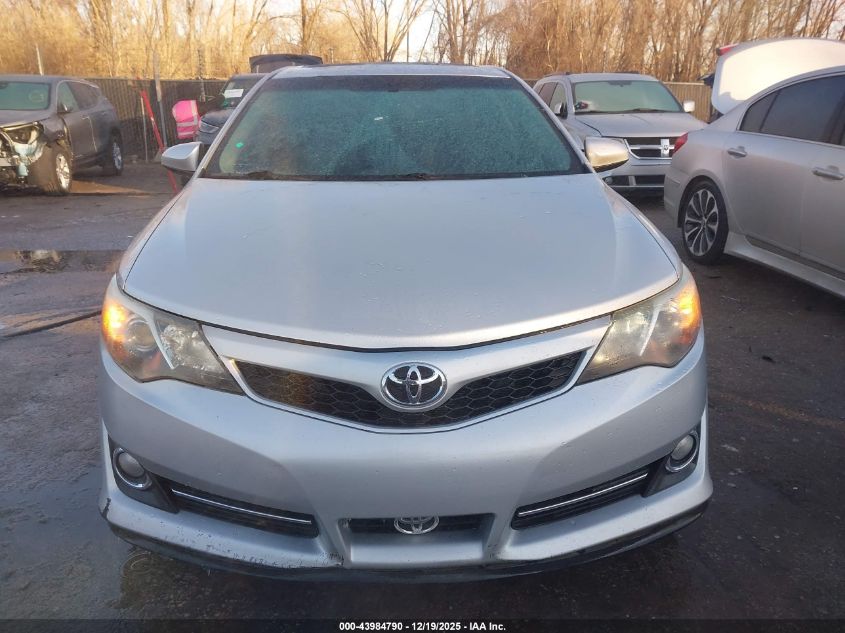2012 Toyota Camry Se VIN: 4T1BF1FKXCU113470 Lot: 43984790