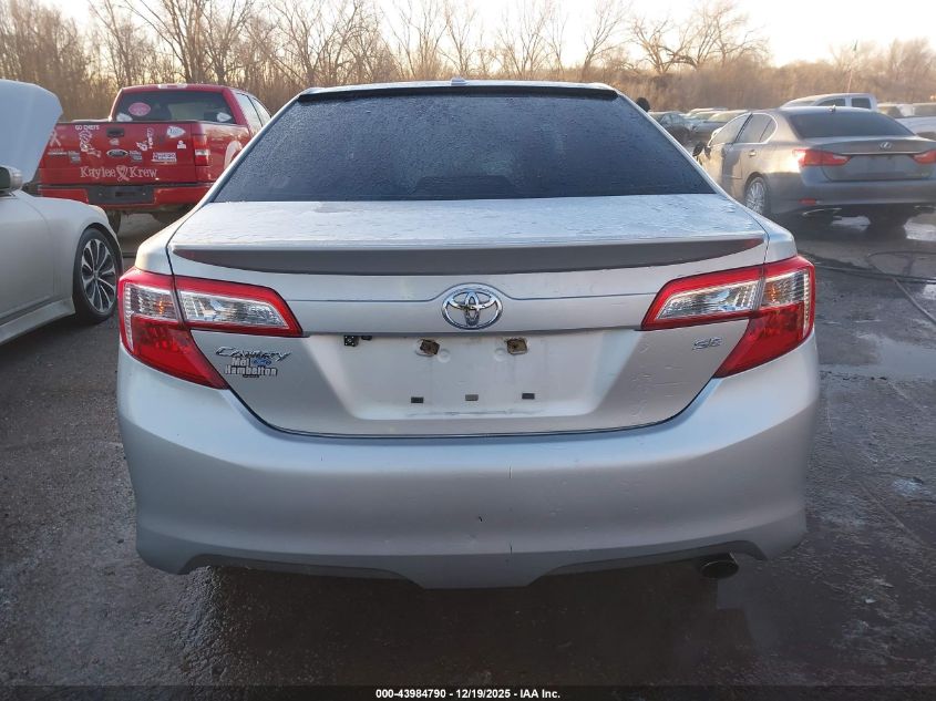 2012 Toyota Camry Se VIN: 4T1BF1FKXCU113470 Lot: 43984790