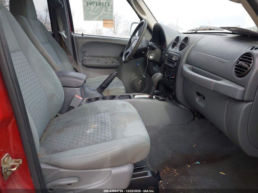 2006 Jeep Liberty Sport VIN: 1J4GL48K66W269624 Lot: 43984794