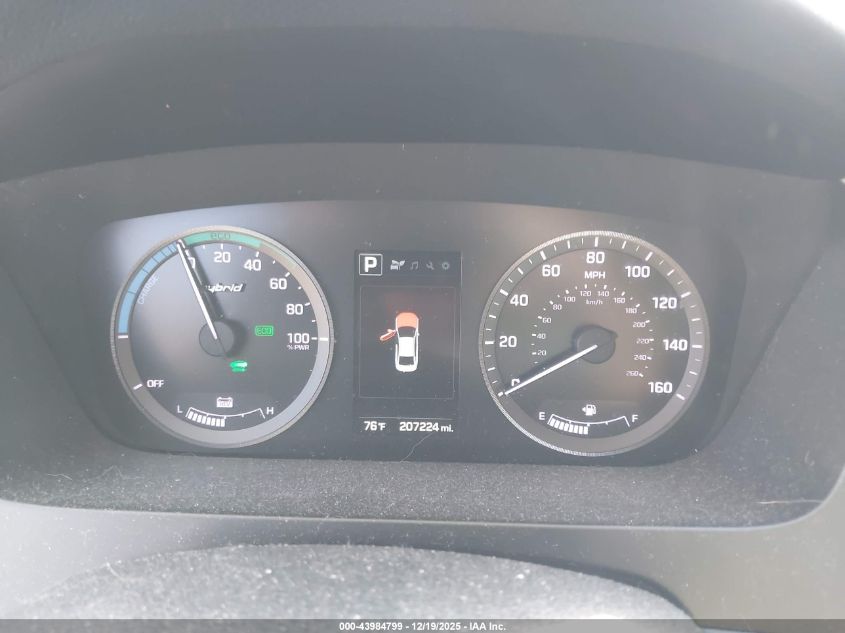 2016 Hyundai Sonata Hybrid Se VIN: KMHE24L11GA042060 Lot: 43984799