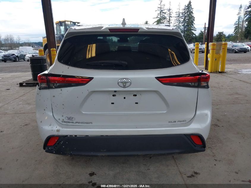 2023 Toyota Highlander Xle VIN: 5TDKDRBH3PS026443 Lot: 43984811