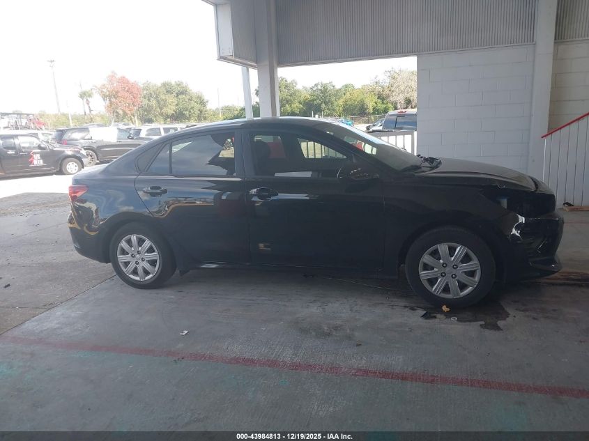 2021 Kia Rio Lx VIN: 3KPA24AD8ME385652 Lot: 43984813