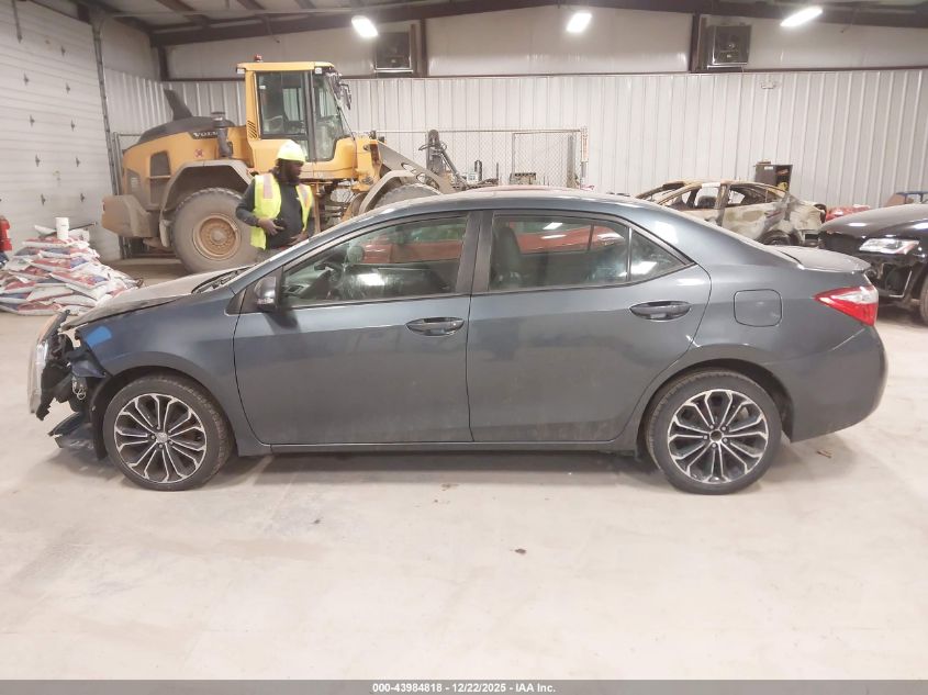 2015 Toyota Corolla S Premium VIN: 2T1BURHE2FC354277 Lot: 43984818