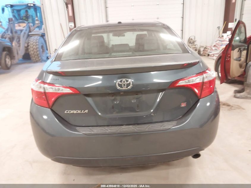 2015 Toyota Corolla S Premium VIN: 2T1BURHE2FC354277 Lot: 43984818