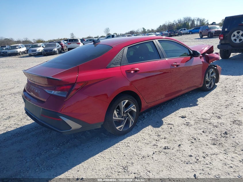 KMHLM4DG1SU896896 2025 HYUNDAI ELANTRA photo no. 4