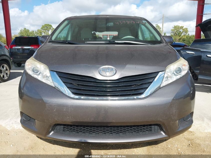 2012 Toyota Sienna Le V6 8 Passenger VIN: 5TDKK3DC8CS204913 Lot: 43984842