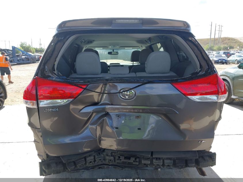 2012 Toyota Sienna Le V6 8 Passenger VIN: 5TDKK3DC8CS204913 Lot: 43984842