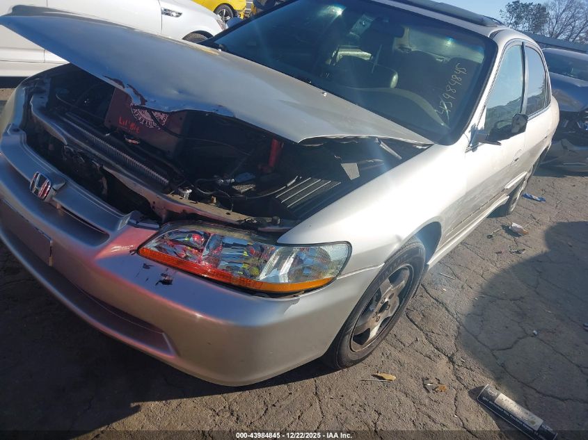 1998 Honda Accord Ex V6 VIN: 1HGCG1658WA076684 Lot: 43984845