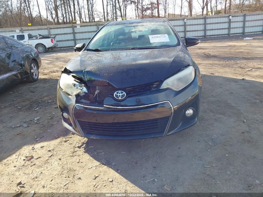 2015 Toyota Corolla S Plus VIN: 2T1BURHE0FC288134 Lot: 43984860