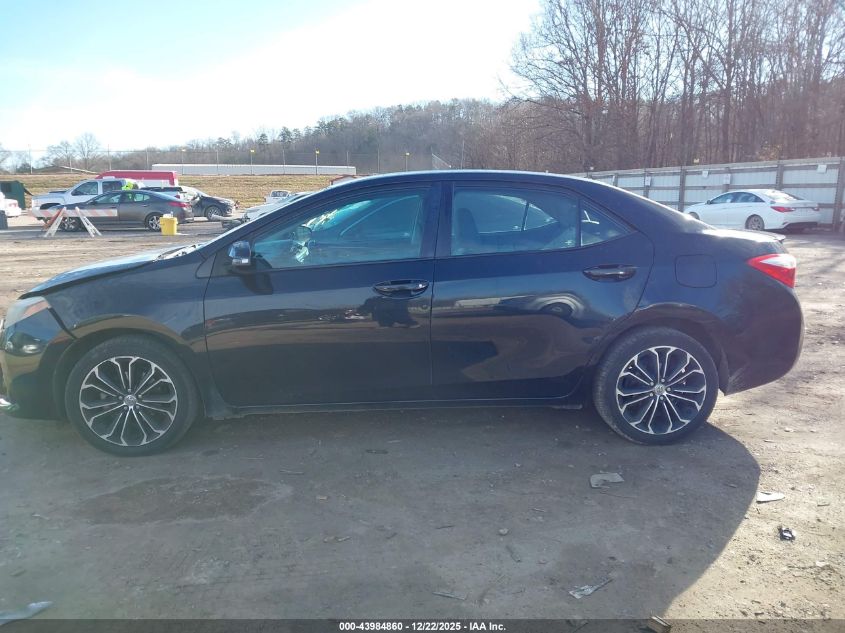 2015 Toyota Corolla S Plus VIN: 2T1BURHE0FC288134 Lot: 43984860