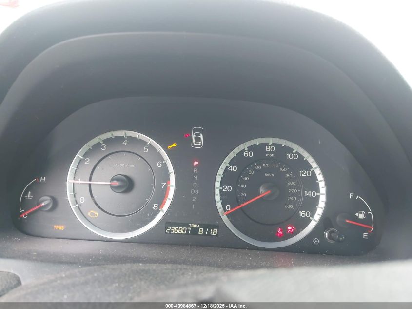 2010 Honda Accord 3.5 Ex-L VIN: 1HGCS2B81AA002911 Lot: 43984867