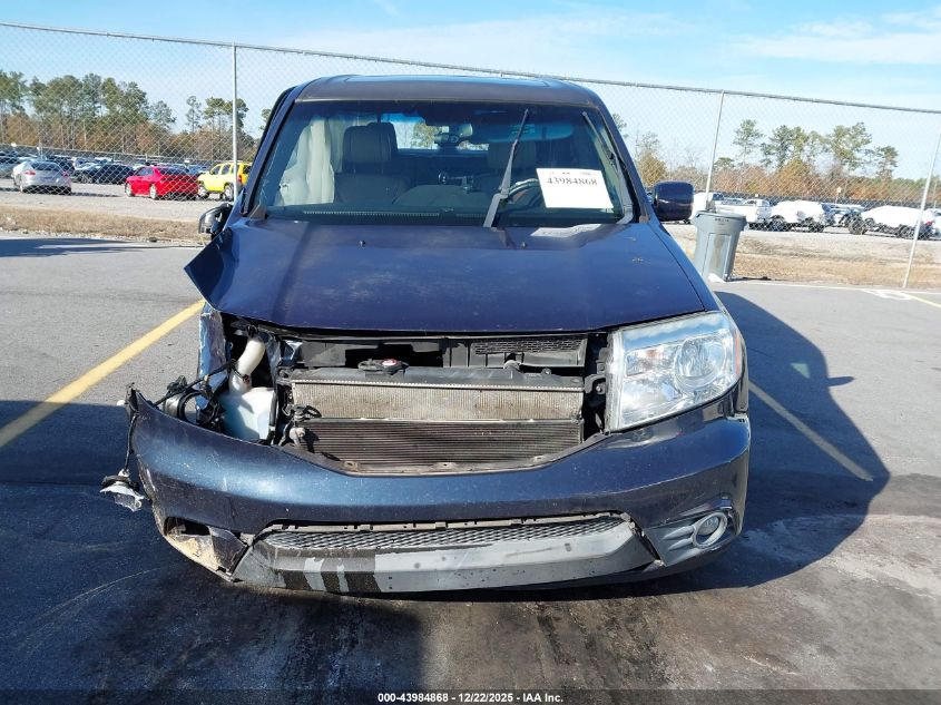 2012 Honda Pilot Ex-L VIN: 5FNYF3H69CB004453 Lot: 43984868