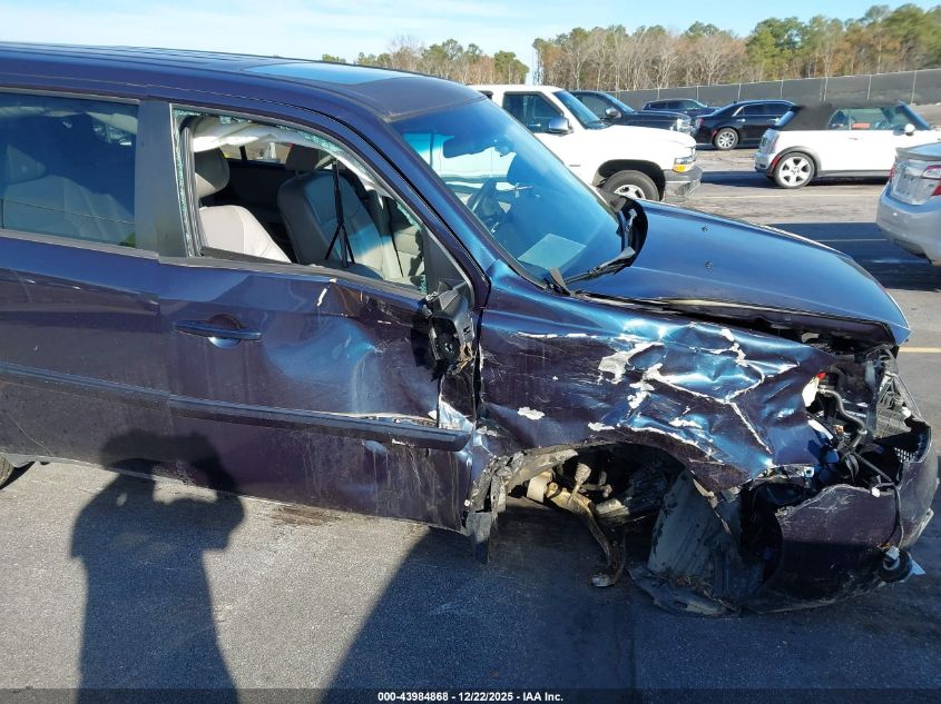 2012 Honda Pilot Ex-L VIN: 5FNYF3H69CB004453 Lot: 43984868