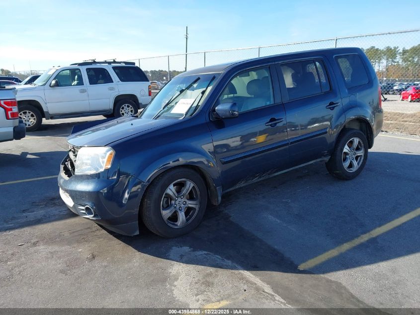 2012 Honda Pilot Ex-L VIN: 5FNYF3H69CB004453 Lot: 43984868