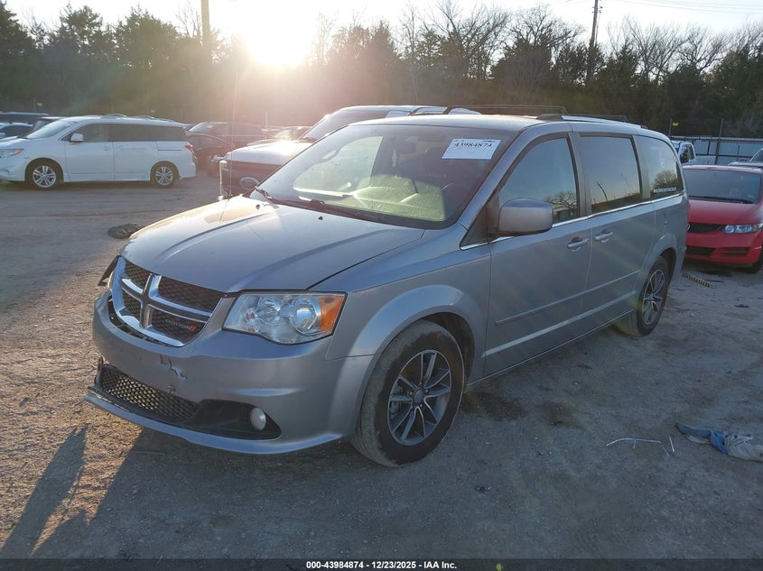 VIN 2C4RDGCG2HR801964 2017 DODGE GRAND CARAVAN SXT