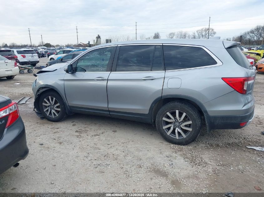 2020 Honda Pilot 2Wd Ex VIN: 5FNYF5H33LB021086 Lot: 43984877
