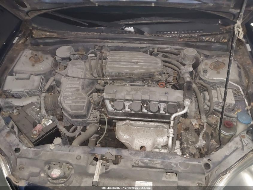 2003 Honda Civic Ex VIN: 1HGES26703L031821 Lot: 43984887