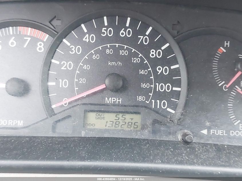 2006 Toyota Corolla Ce VIN: JTDBR32E960058917 Lot: 43984894