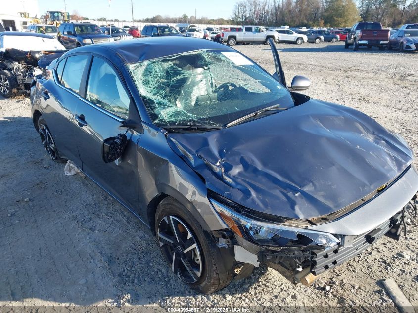 2025 Nissan Sentra Sv VIN: 3N1AB8CV4SY300513 Lot: 43984897